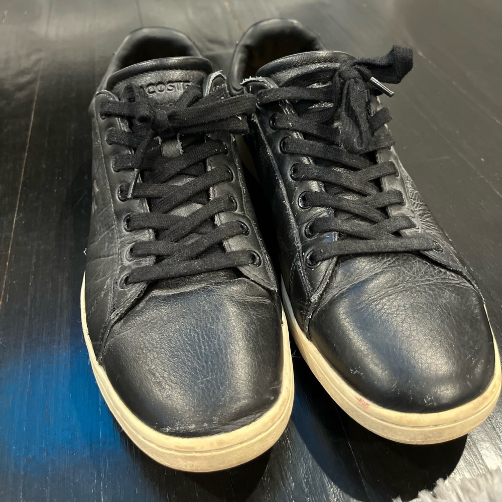 Mens leather Lacoste sneaker